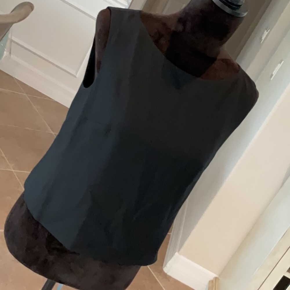 MAX MARA back zip sleeveless top, matching jacket under separate listing, size 8